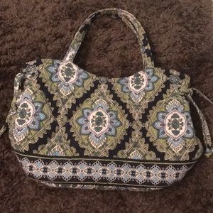 Vera Bradley small snap closure tote